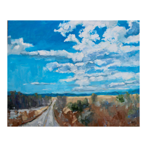 Cloudscape - Modern Contemporary Original Oil Painting