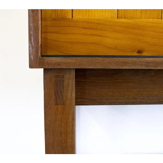 Mid-Century Cherry and Teak Cabinet, 1960s For Sale - Image 10 of 13