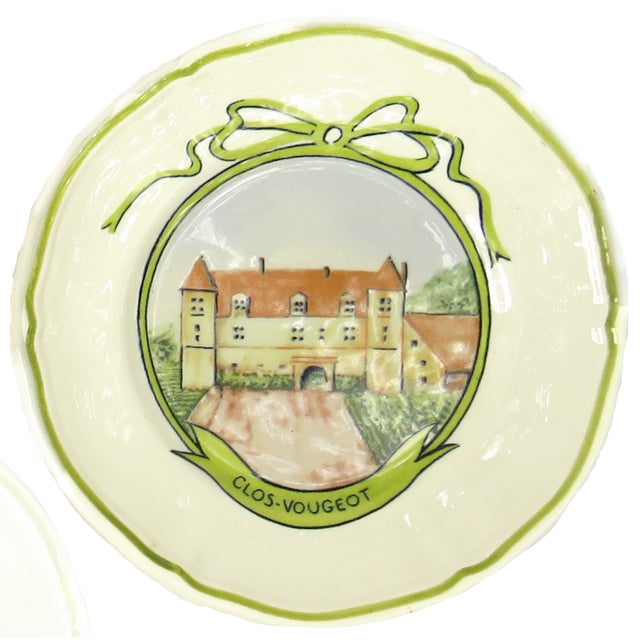 Longchamp Midcentury Longchamp French Wine Region Plates, Set of 5 For Sale - Image 4 of 7