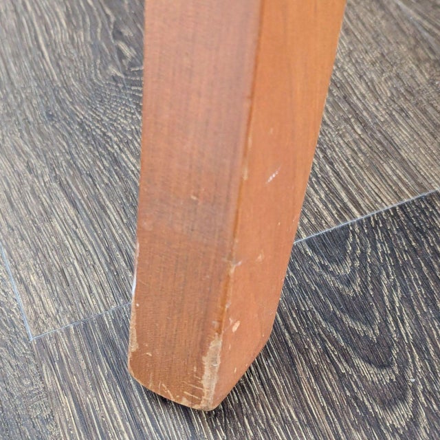 Ethan Allen 8-Piece Wood Dining Set With Extendable Table and Upholstered Chairs For Sale - Image 12 of 13