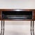 Late Art Deco/Early Modernism French Figured Mahogany and Chrome Writing Desk, C .1940 For Sale - Image 11 of 18