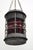 Antique Durkee Marine Ship Lantern Fixture Red Fresnel Pendant Chandelier (B) For Sale - Image 10 of 11