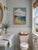 Nautical Original Coastal Seascape by Eric Son | Beach Shore Oil Painting 12x16 For Sale - Image 3 of 3