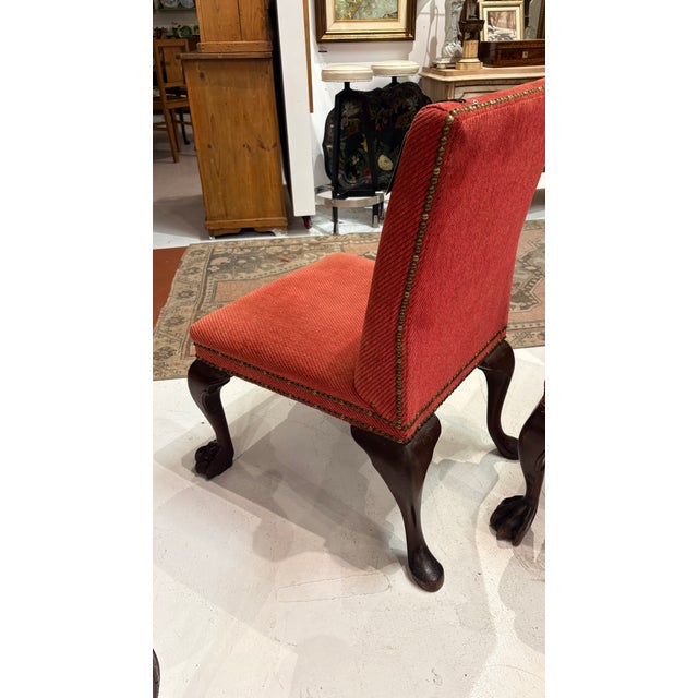 Wood Pair of 19th Century Irish Side Chairs For Sale - Image 7 of 8