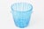 This vintage Murano Venini glass ice bucket is in a beautiful color of Robbins egg blue meets sapphire blue meets...