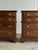Traditional Late 20th Century Georgian Cherry Bachelor Chests, Pair For Sale - Image 3 of 18