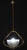 1950s Art Decò Barovier E Toso Murano Glass and Brass Pendant Light For Sale - Image 12 of 14