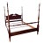 1970s Cresent Furniture Queen Cherry Poster Bed Frame For Sale