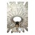 Spanish Sun Wall Lamp in Metal For Sale - Image 6 of 13