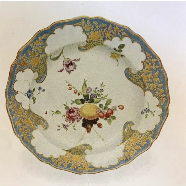 Paper 1921 Porcelain Book Illustrations - Set of 2 For Sale - Image 7 of 8