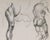 Vintage Art Deco Era Nude Charcoal Figure Study Drawing by William B Pattengill 1934 For Sale - Image 4 of 6