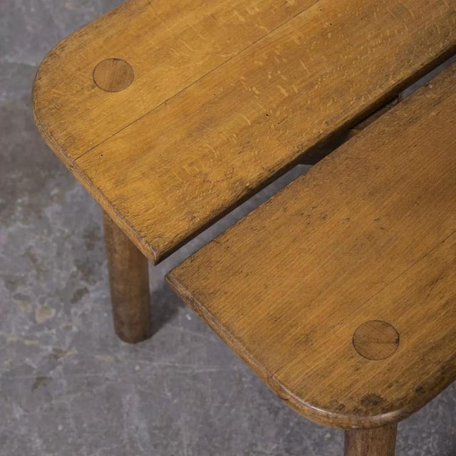 French Oak Dining Chair by Pierre Gautier-Delaye, 1950s For Sale - Image 14 of 16