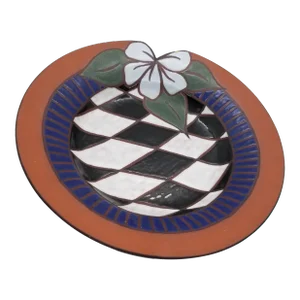 1970s Neuwirth Leaf Figural Serving Platter, Made in Portugal