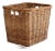 Vintage French-Style Storage / Kindling Basket For Sale