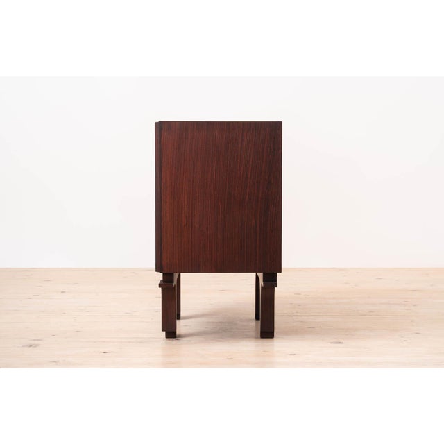 Wood Italian Bedside Cabinets attributed to Bernini, Italy, 1965, Set of 2 For Sale - Image 7 of 13