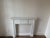 Wood Antique Neo-Classical Style Mantlepiece For Sale - Image 7 of 16