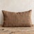 Luxurious Belgian Linen Pillow by Bloom Home, Bois Color, 15x25" For Sale - Image 4 of 7