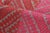 Vintage Frazada Kilim in Pink & Red Geometric Patterns - Rug & Kilim For Sale In New York - Image 6 of 7