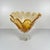 Amber-Colored Murano-Style Glass Bowl, 1970s For Sale - Image 14 of 14