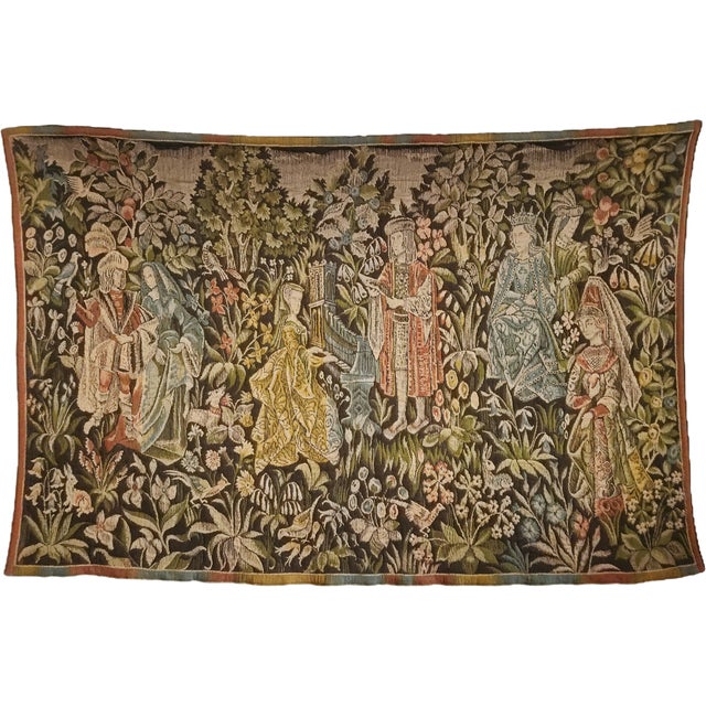 Vorwerk - biblical tapestry - gobelin tapestry flemish wall decor vorwerk gobelin tapestry, handmade, large wall hanging...