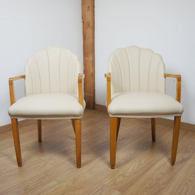 Art Deco Eight Seater Dining Suite from Hille of London, 1930s, Set of 9 For Sale - Image 6 of 16