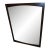 Vintage Danish Modern Mid-Century Modern Walnut Dresser Wall Mirror For Sale