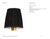 Visual Comfort Signature 4" Pleated Black Linen Shade Designer: Visual Comfort Signature Height: 4.25" Base: Shade...