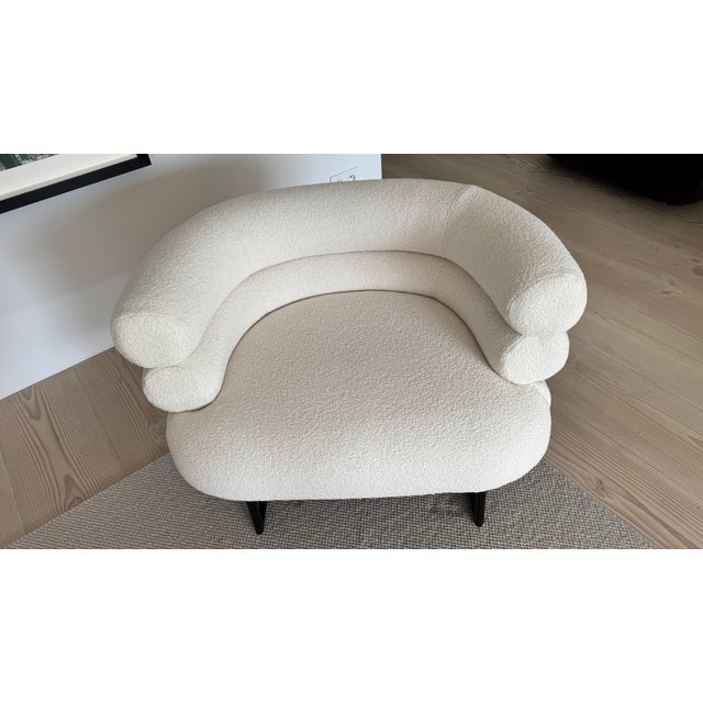 Bibendum Style Armchair in Wool Bouclé, 2009 For Sale - Image 11 of 14