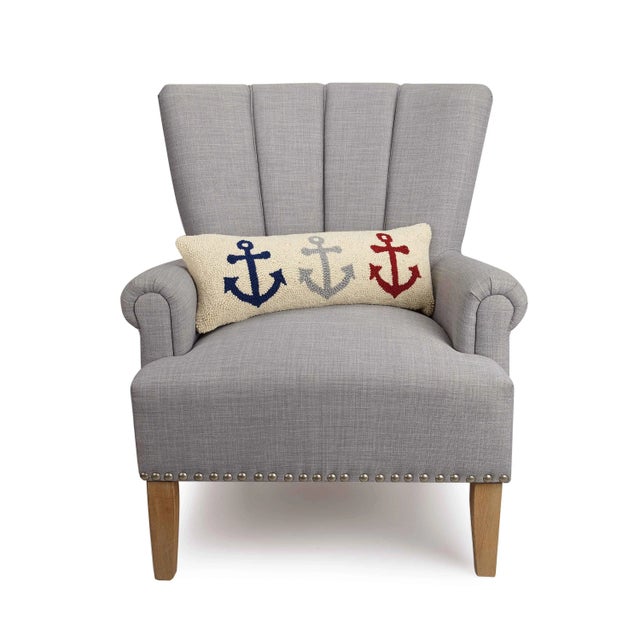 Anchor Trio Hook Pillow