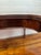 Weiman Vintage Weiman-Style Mahogany and Tooled Leather Demilume Coffee Table W/ Extendable Leaves For Sale - Image 4 of 8