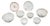 Chinese Export Porcelain Tableware, 8 PCS For Sale