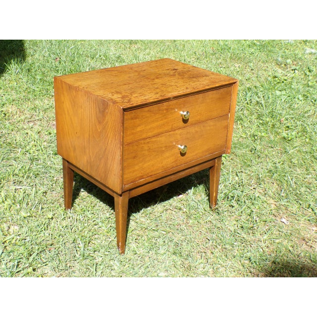 Vintage Mid Century American of Martinsville Harmony House Nightstand End Table For Sale - Image 10 of 14