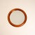 Mid-Century Italian Round Mirror, 1970s For Sale - Image 4 of 4