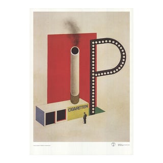 Herbert Bayer Verkaufs- Und Werbekiosk Zigarettenmarke p For Sale