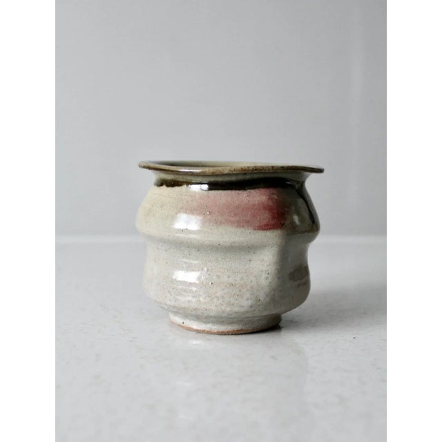Vintage Studio Pottery Vase For Sale - Image 6 of 11