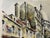 Mid-20th Century Parisian View of Paris Watercolor Print by Artist G. Lelong For Sale - Image 10 of 15