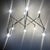 German Chandelier Light Structure with 9 Burning Points from Kinkeldey, 1960s For Sale - Image 10 of 14