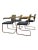 Modern Marcel Breuer for Knoll Cesca Dining Arm Chairs For Sale - Image 3 of 10