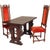 19th Century Italian Hand Carved Walnut Hall Chairs attributed to Cadorin, Set of 2 For Sale - Image 4 of 9