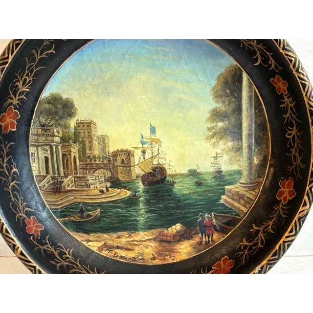 19th Century Papier Mache' Bowl For Sale In West Palm - Image 6 of 12
