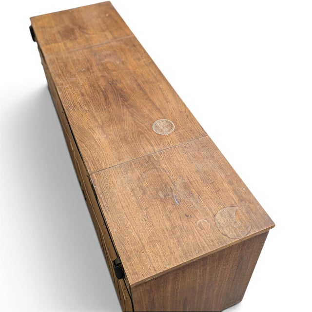 Wood 1970s Morse Mediterranean-Style Stereo Console Cabinet For Sale - Image 7 of 18