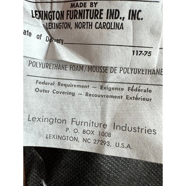 1970s Lexington Mahogany Dining Set – 9 Pieces (Table + 8 Chairs) For Sale - Image 10 of 10