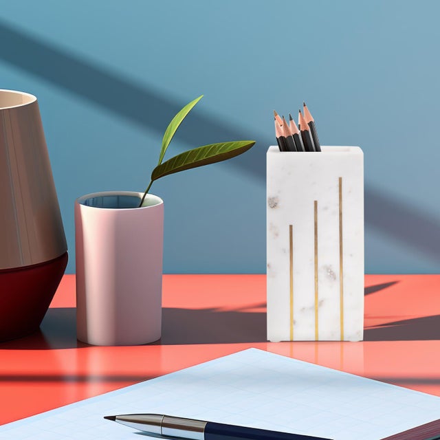 Modern Brunner Vase- Medium For Sale - Image 3 of 11