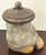 Gray Faux Elephant Foot Humidor with Carved Hardwood Lid, Late 20th Century For Sale - Image 8 of 10