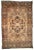 1880s Handmade Antique Persian Sarouk Farahan 3.4' X 5.3' For Sale