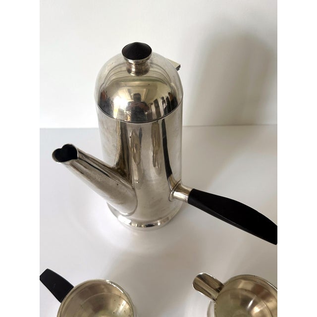1960s Mid-Century Modern Modern Mexican Silver Coffee Set by Williams Spratling - 3 pcs For Sale - Image 14 of 15
