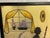 Folk Art Silk Silhouette Embroidery Framed Picture of Woman and Dog for your consideration. The framed picture measures...