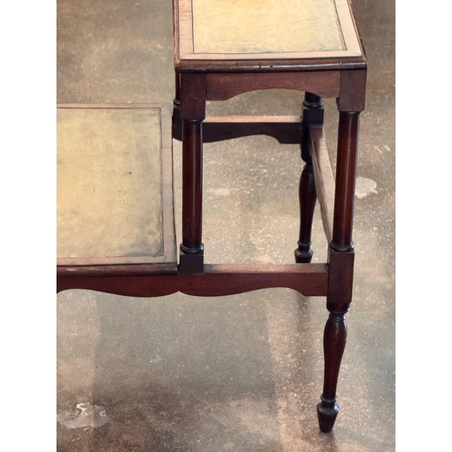 19th Century Mahogany Library Steps For Sale - Image 9 of 10