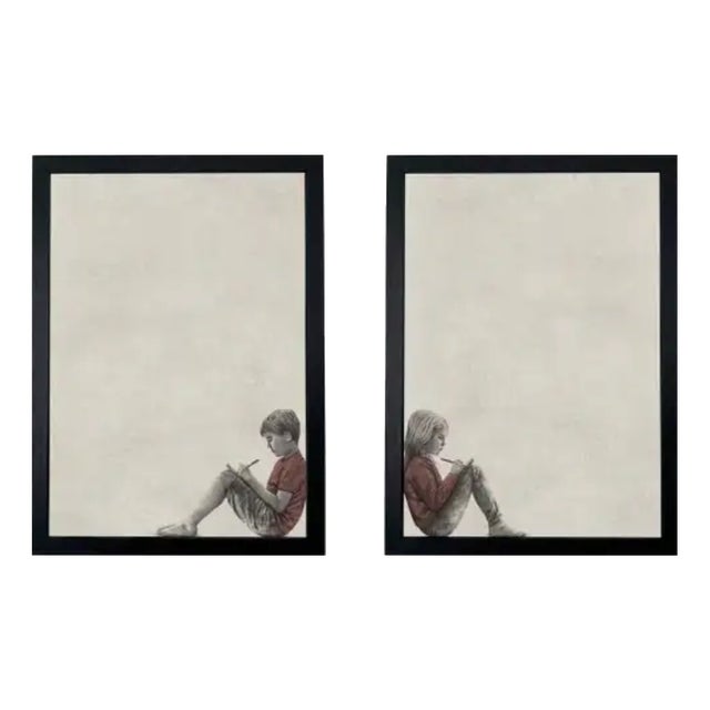Andrew Scott, Love Letters (Diptych), Paper, Set of 2 For Sale