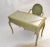 Gabriella Crespi Hollywood Regency Whitecraft Desk, Vanity & Armchair Green Finish American 1970 For Sale - Image 4 of 13